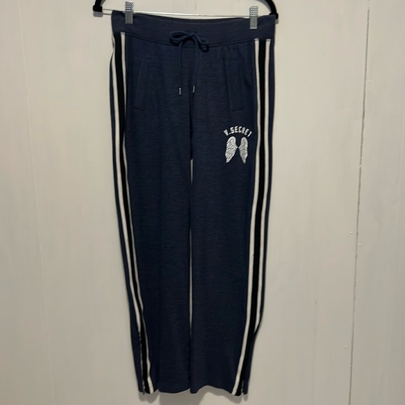 Victoria's Secret Pants - Victorias Secret lounge dark blue womens size XS